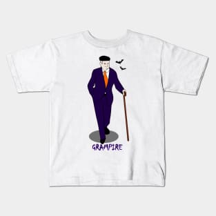 Grampire Halloween Tshirt Kids T-Shirt